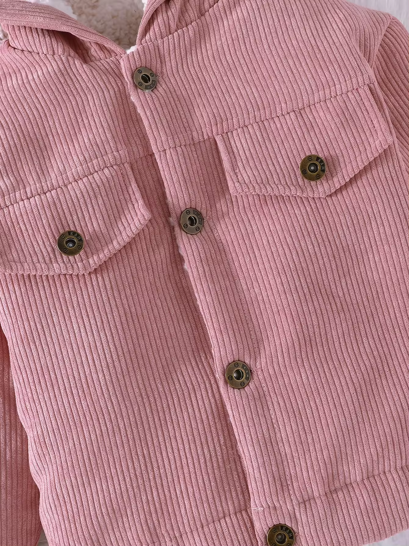 Thicken Warm Baby Girls Coat Plush Cardigan Outerwear - Image 4