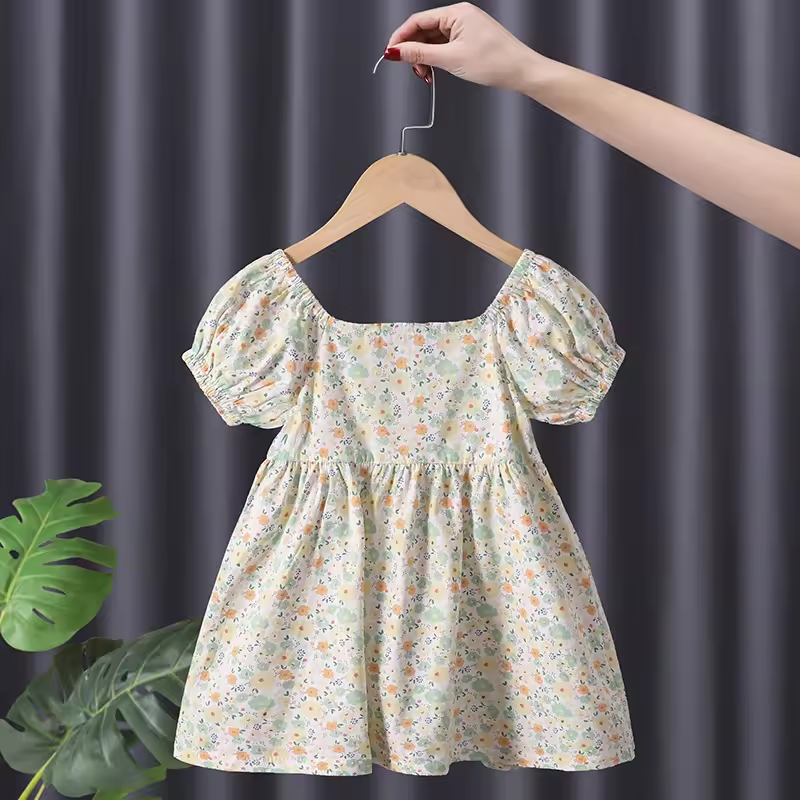 Summer Lovely Lace Short Sleeve skirts - Image 3