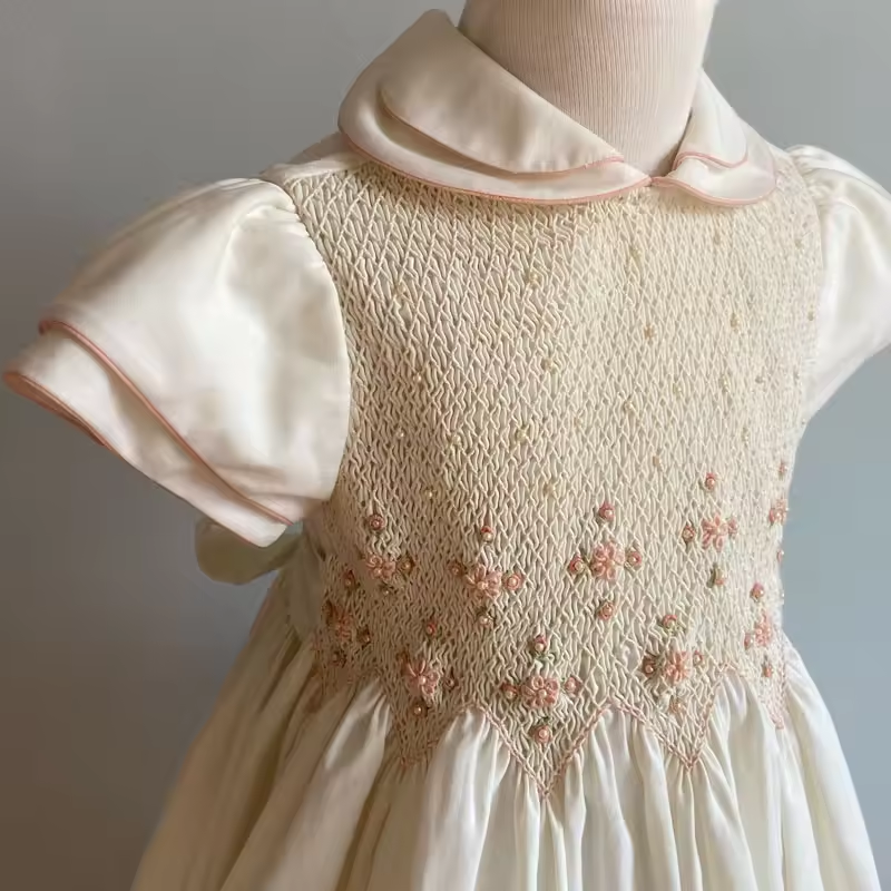 Prom Elegant Smocked Girls Dresses