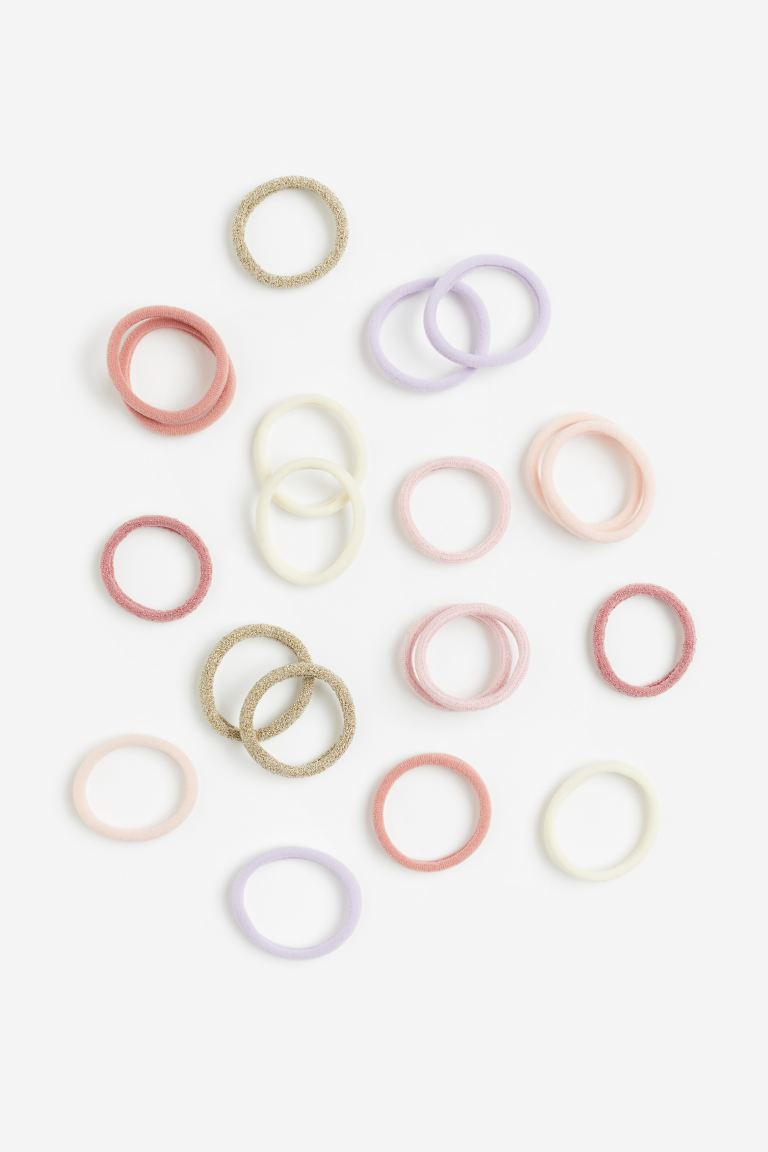 20-pack hair elastics