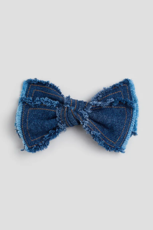 Bow-detail hair clip